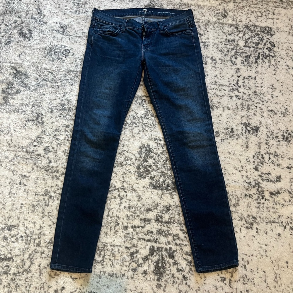 7FAM Gwenevere Skinny Jeans.